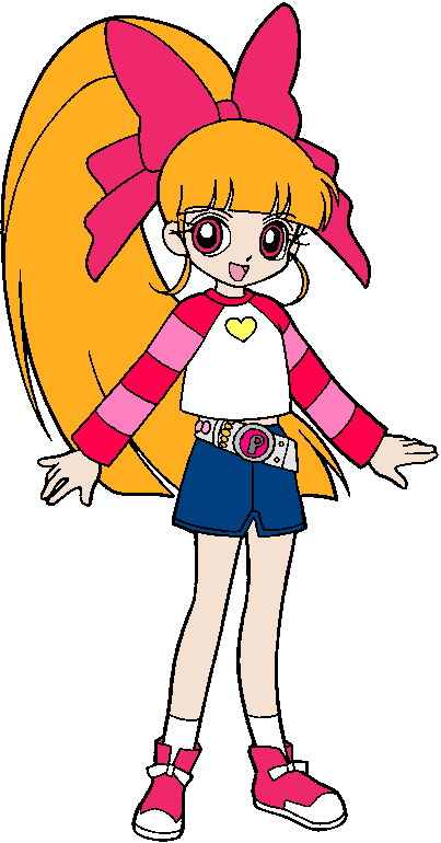 Blossom - Powerpuff Girl Z Blossom (403x770), Png Download