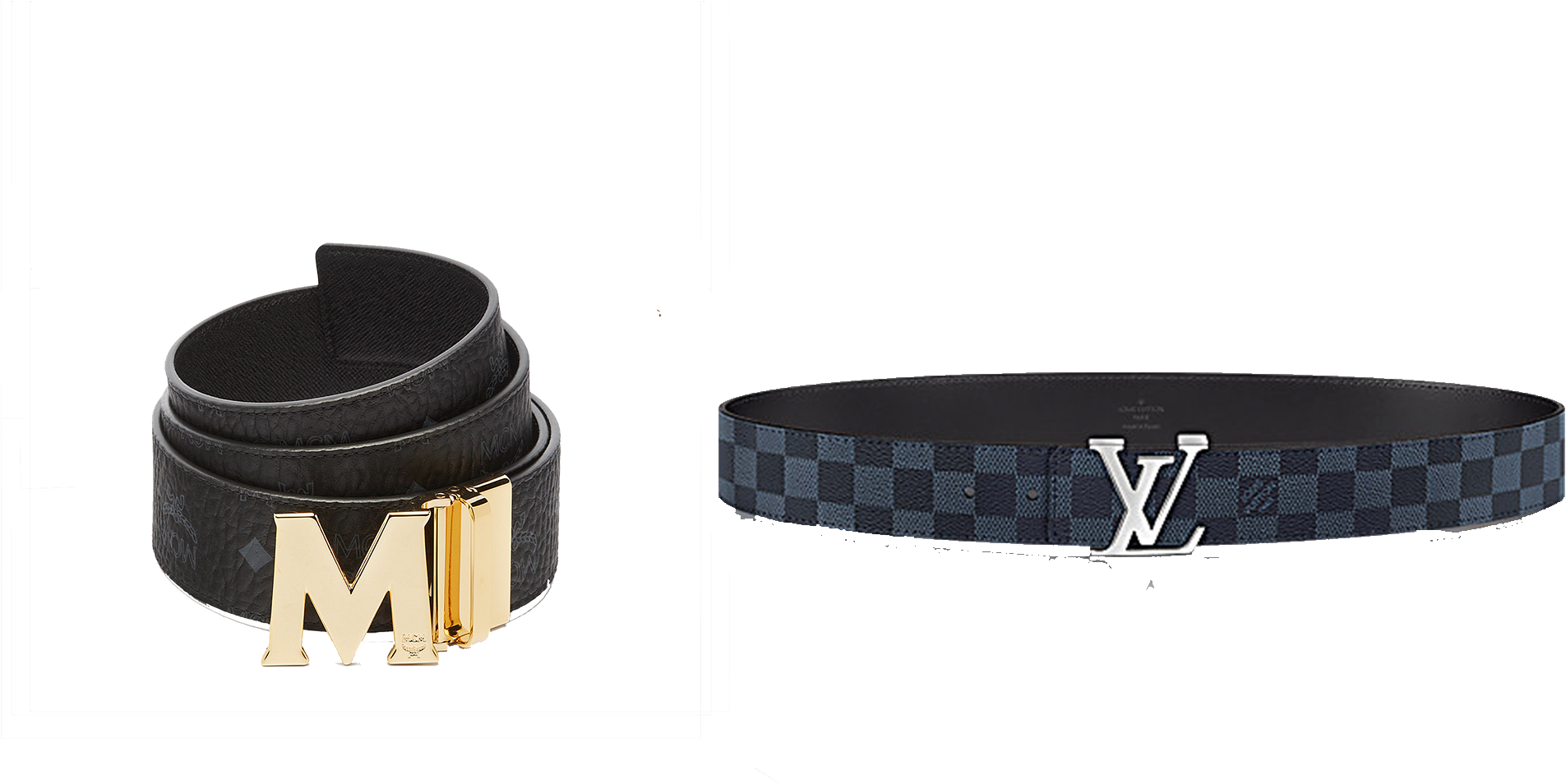 Mcm Claus Reversible Saffiano Leather Belt (2100x1500), Png Download