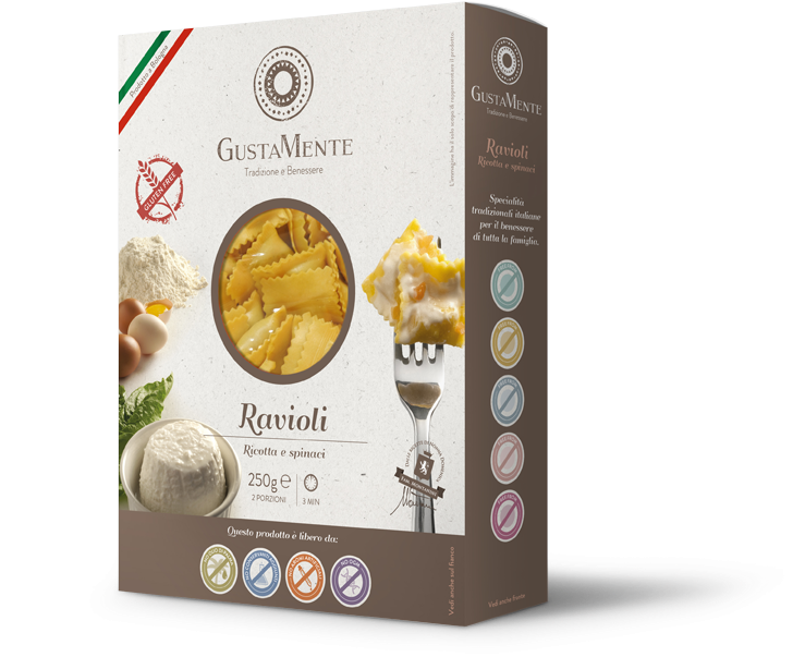 Price, Availability, Quantity - Gustamente Ravioli S Ricottou A Špenátem 250g - Sleva (800x739), Png Download