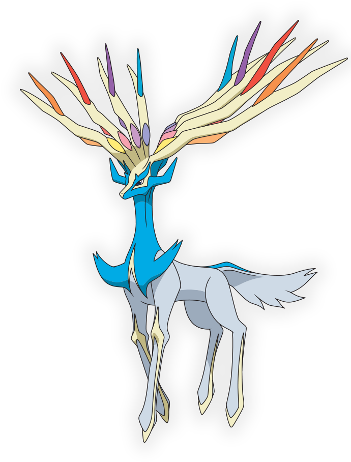 Shiny Xerneas (771x1042), Png Download