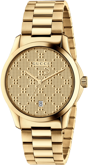 G-timeless Gucci Watch - Mens Gucci Watch Gold (700x700), Png Download