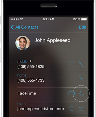 Remove Voice Plan Mobile Phones - Facetime Contacts (520x390), Png Download