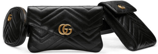 Gg Marmont Matelassé Belt Bag - Gucci Marmont Matelasse Belt Bag (540x540), Png Download