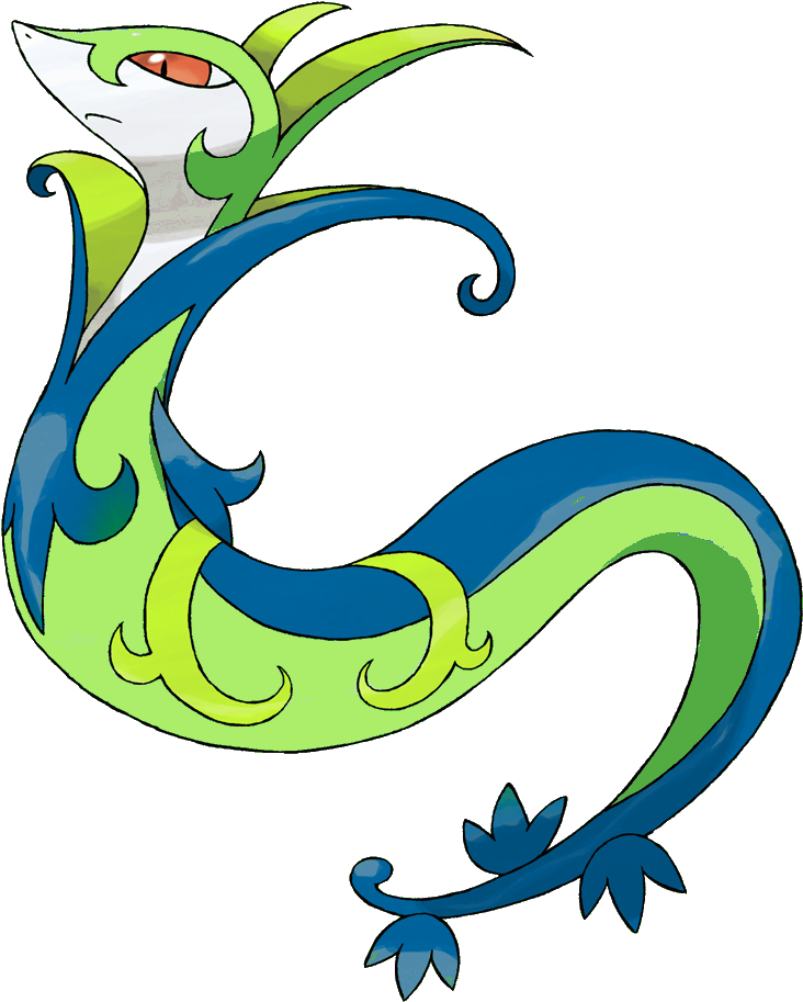 [image - Latestcb=20131103061002] - Serperior Pokemon (743x921), Png Download