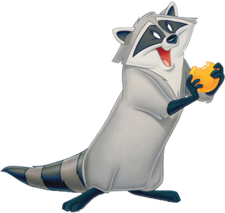Transparent Raccoon Wikifur The Furry Encyclopedia - Pocahontas Raccoon (632x599), Png Download