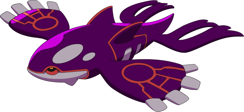 Filekyogre Ag Shiny Pn - Pokemon Kyogre (976x447), Png Download