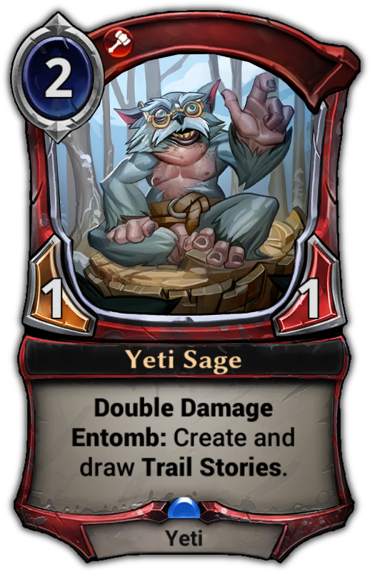 Yeti Sage - Grenadin Eternal (529x801), Png Download