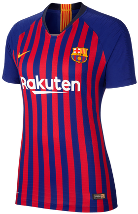 Womens Barcelona 2018/19 Home Shirt - Barcelona Women's Jersey 2018 19 (500x500), Png Download