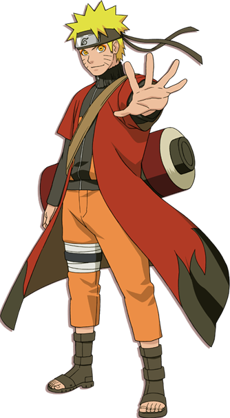 Sage Naruto Render By Xuzumaki On Deviantart Naruto - Naruto Full Body Hd (334x607), Png Download