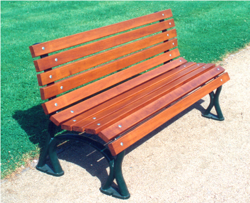Park Bench Tpb-950 "holzhausen" - Bench (520x500), Png Download