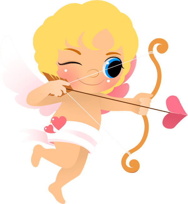 Cute Cupid - Cute Cupid Png (600x650), Png Download
