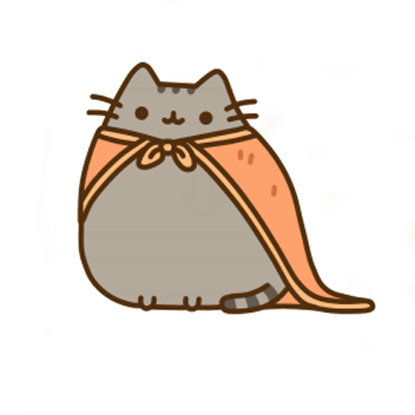 Imagen By Edicionesnorelys D - Pusheen Cat Superhero (600x600), Png Download