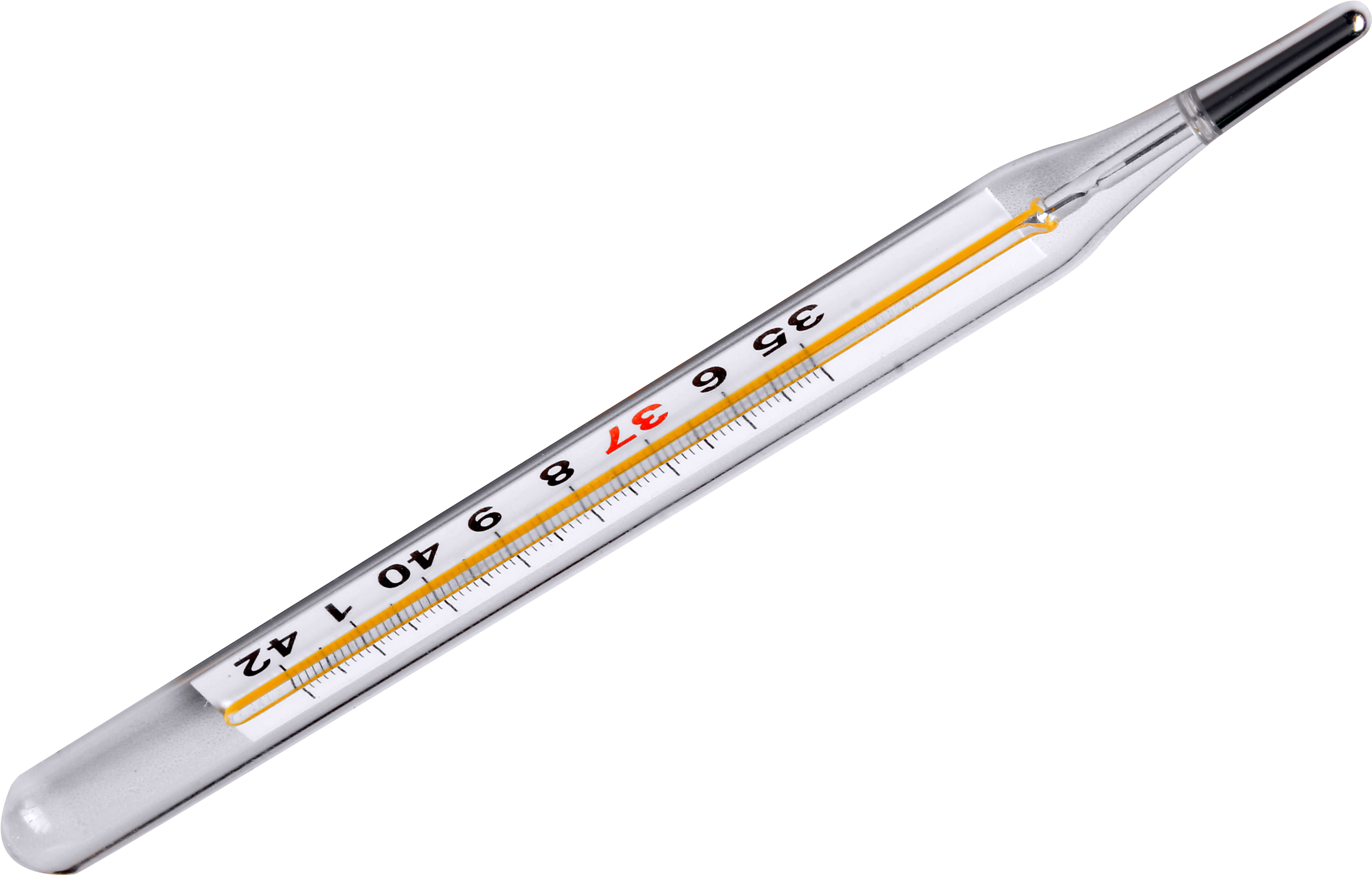 Thermometer Png Transparent Image - Thermometer Png (3930x2693), Png Download