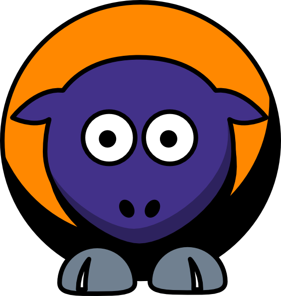 Sheep Phoenix Suns Team Colors Clip Art At Clker - American Football (564x594), Png Download