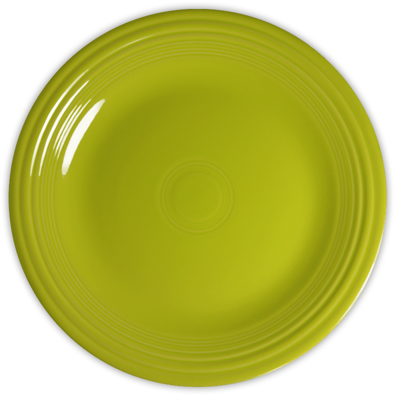 Green Plate Png Image - Fiesta Plates Green (814x830), Png Download