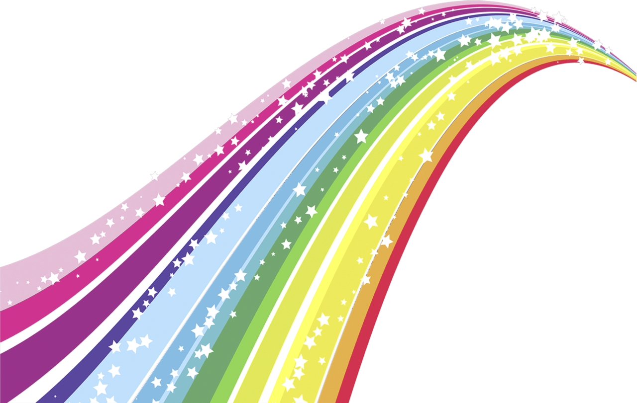 Rainbow Transparent Png - Rainbow Png Transparent Background (1280x811), Png Download