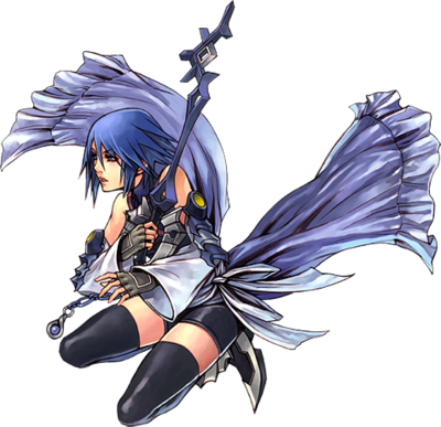 Bbsfm Aqua - Kingdom Hearts Birth By Sleep Game Psp (400x387), Png Download