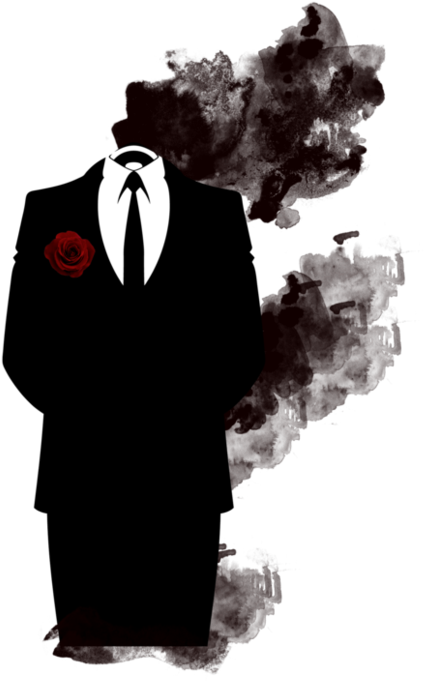 Black Smoke Png Transparent Image - Black Suit Black Smoke (774x1032), Png Download