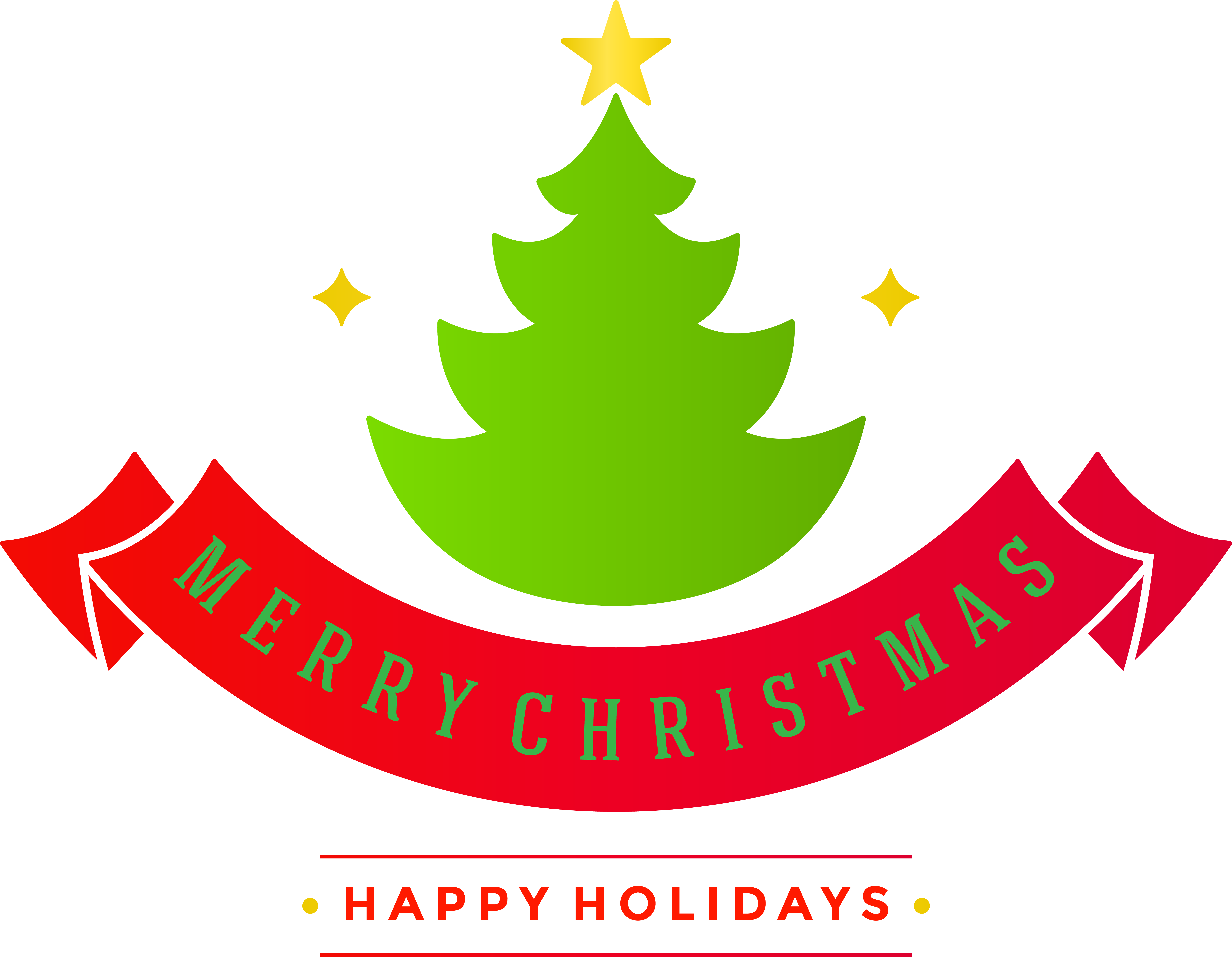 Happy Holidays Png (8000x6212), Png Download
