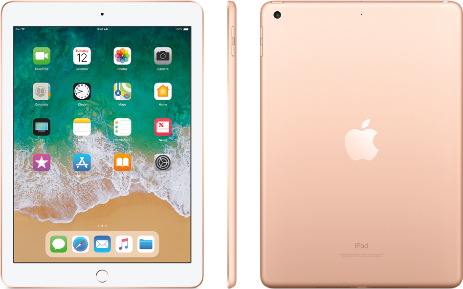 Available In Gold, Silver And Space Gray - Mi Pad 4 Vs Ipad (1024x670), Png Download