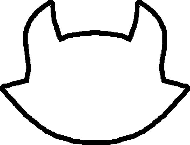 Cat - Homestuck Outline (612x465), Png Download