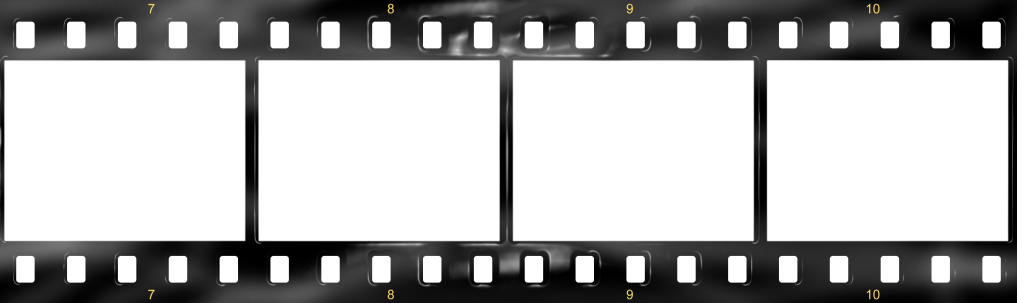 Filmstrip Free Png Image - Film Strip Png (1024x303), Png Download