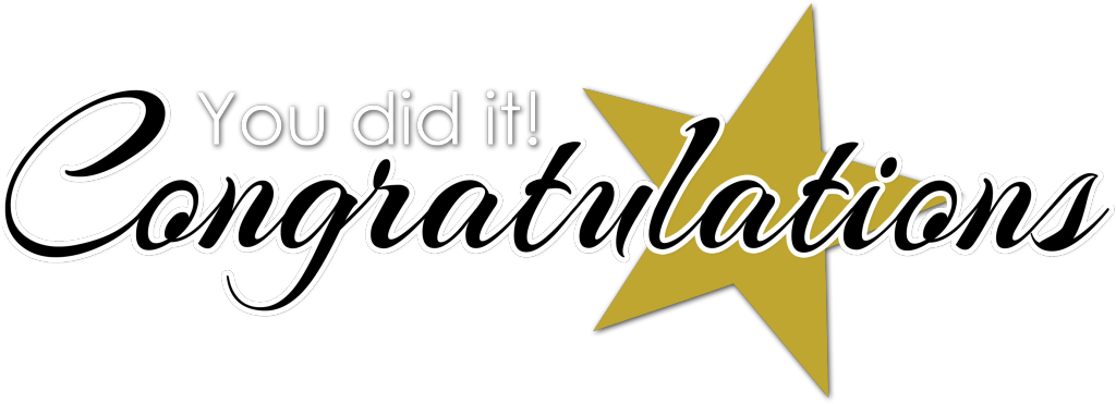 Congratulation Download Png - Congratulations Header (1024x371), Png Download