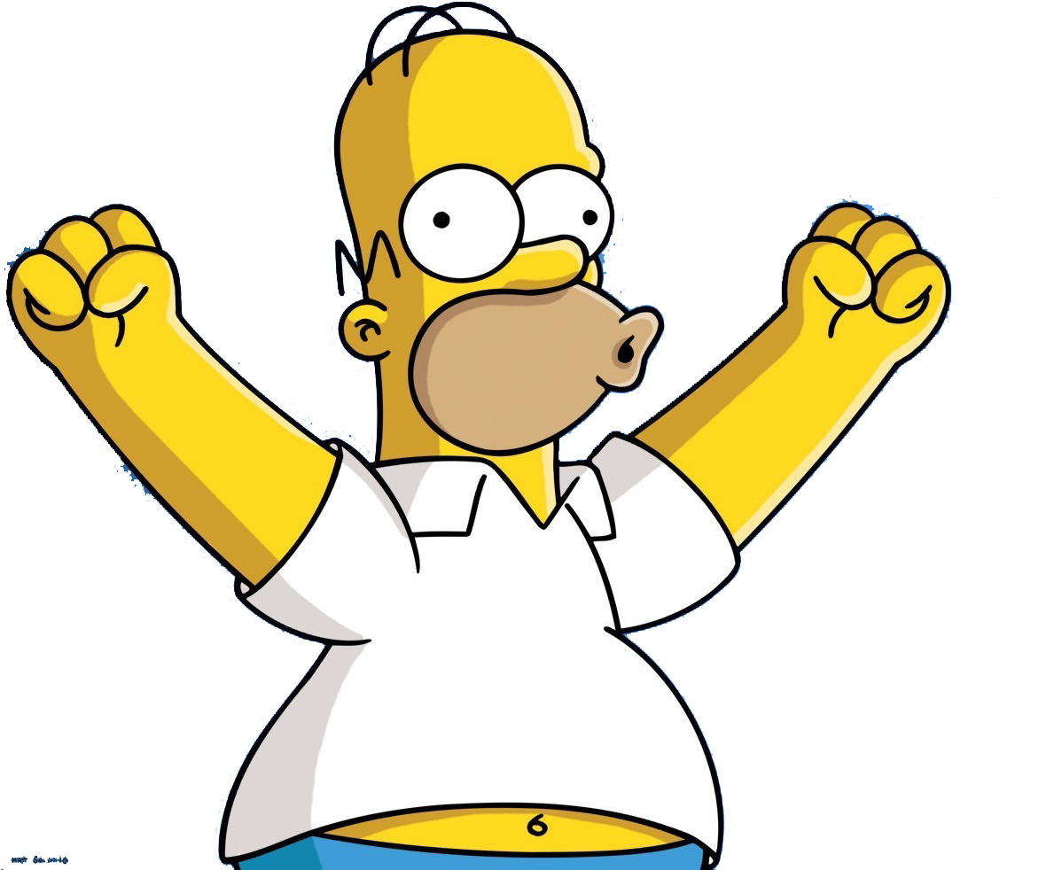 Homer Simpson Png - Imagenes En Formato Png (1280x1024), Png Download
