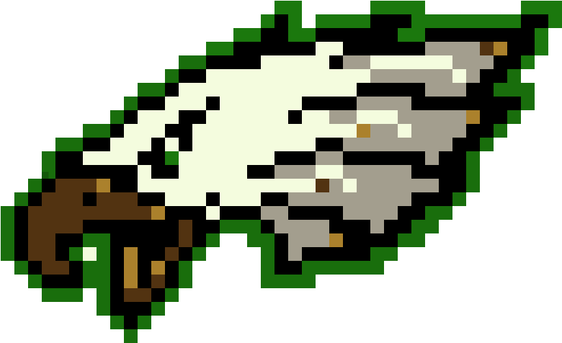 Philadelphia Eagles Logo - Eagles Logo Pixel Art (1100x530), Png Download