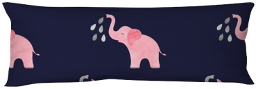 Cute Watercolor Elephants Pattern - Watercolor Painting (400x400), Png Download