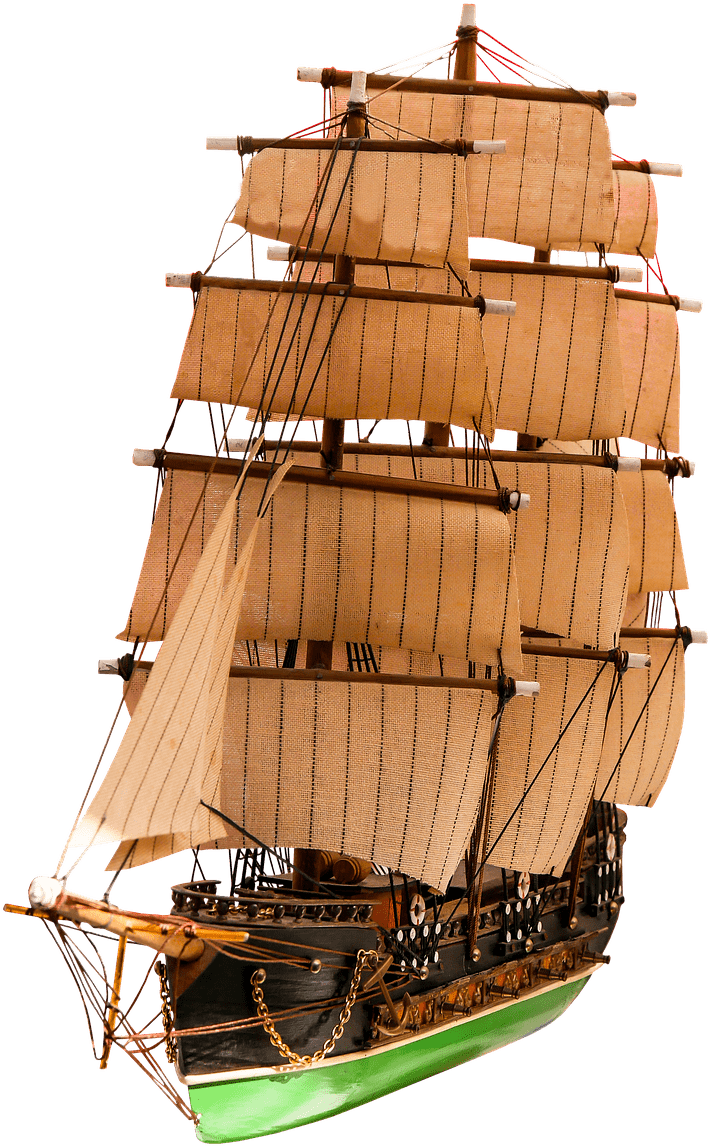 Sailing Ship Png - Sailing Ship (893x1280), Png Download