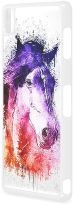 Watercolor Horse Hard Case For Sony Xperia Z3 - Huawei Honor 7 (500x500), Png Download