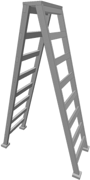 Wwe Ladder Png - Wrestlemania 32 (420x420), Png Download