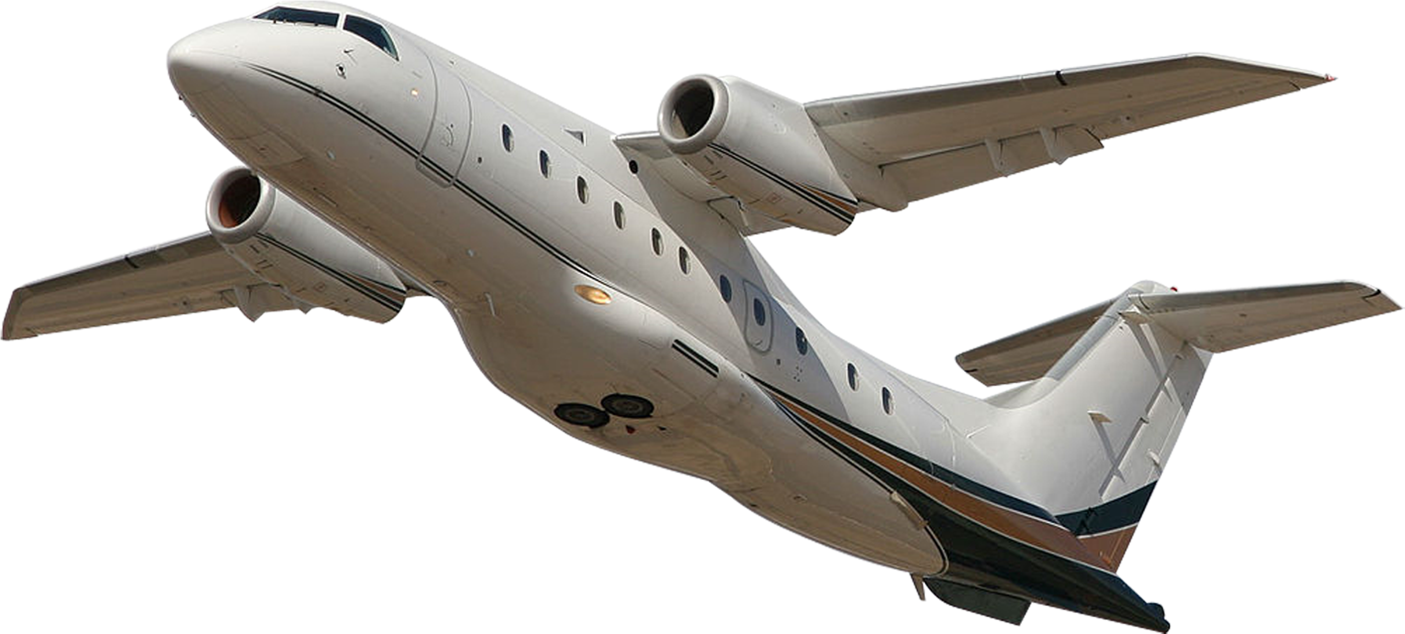Planes Png Images Free Download - Airplane Transparent Background (2812x1702), Png Download