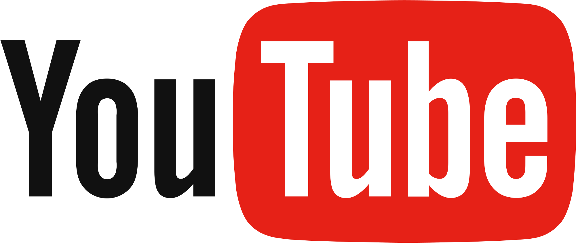 Open - Youtube Logo Png (2000x857), Png Download