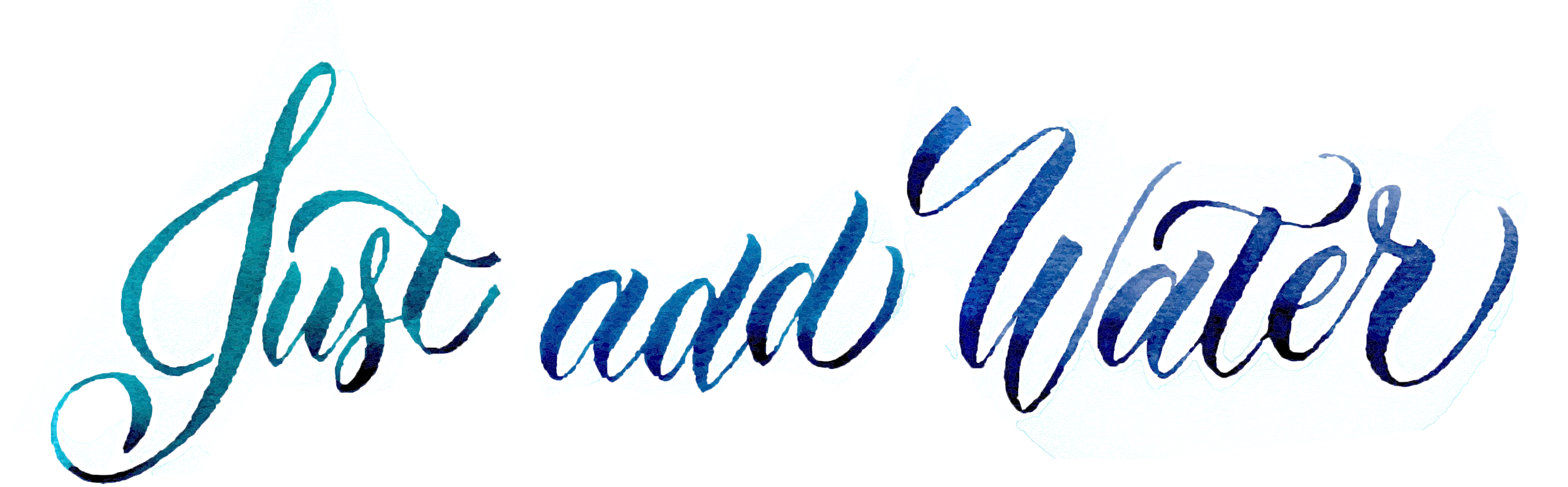 Just Add Water Started Last 2015 As A Non-profit Watercolor (4104x1626), Png Download