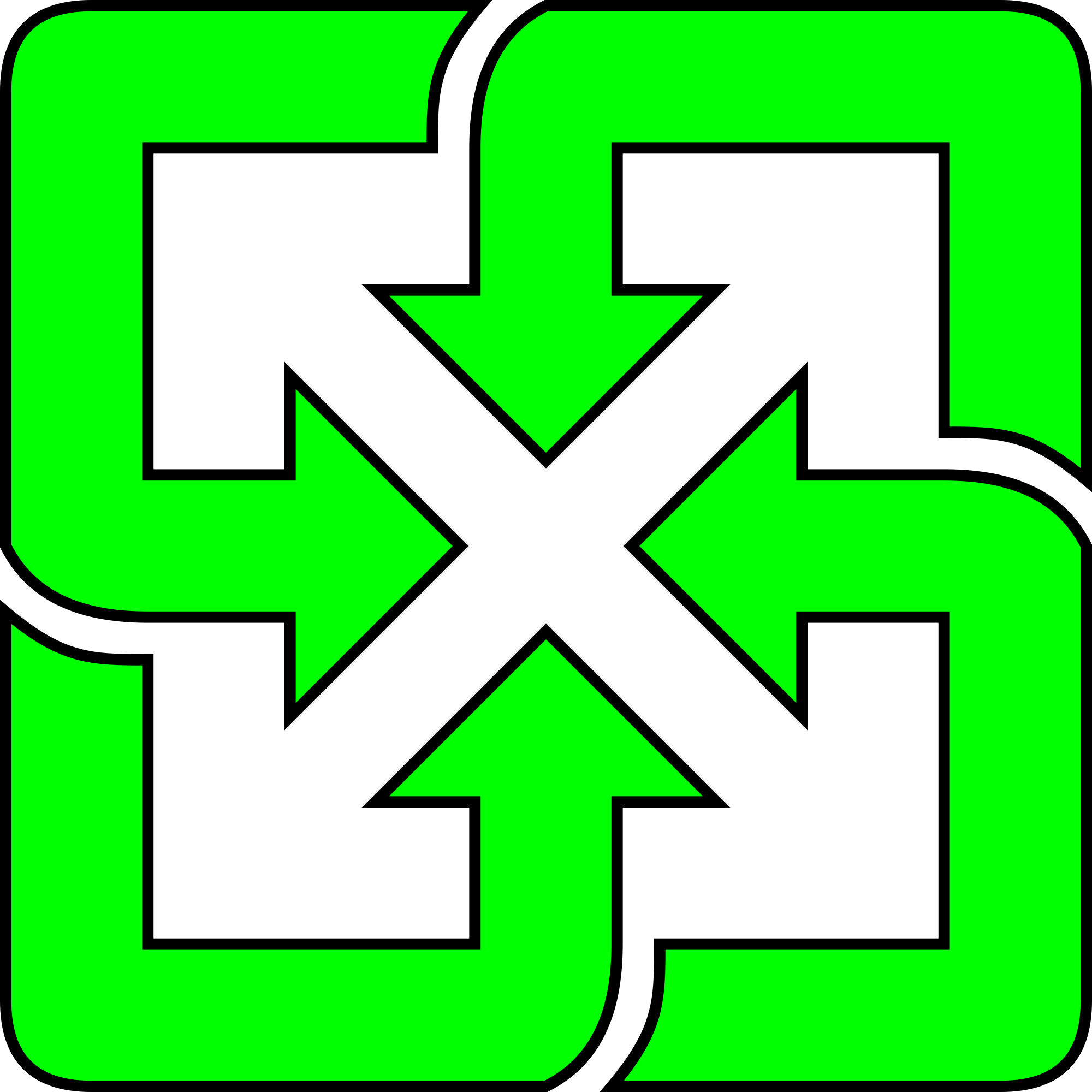 Wikipedia, The Free Encyclopedia - Red Coptic Cross (2000x2000), Png Download
