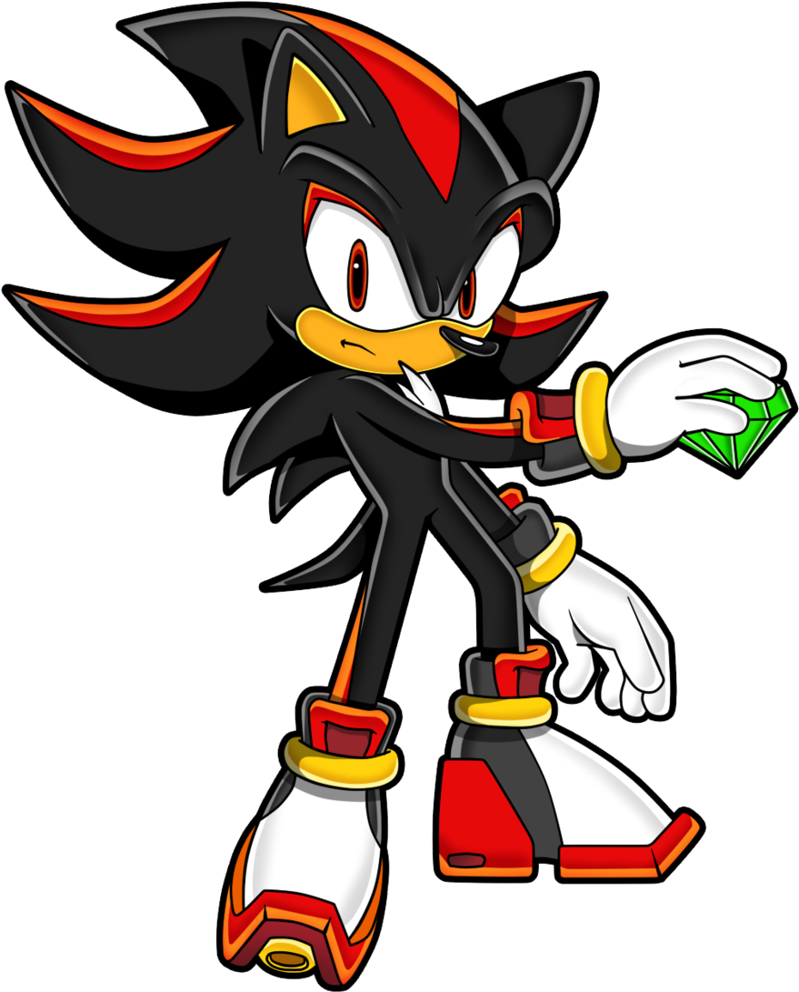 Hedgehog Drawing Shadow - Shadow The Hedgehog Sa (810x987), Png Download