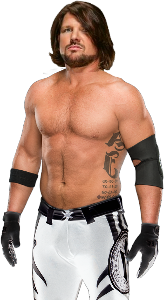 Aj Styles - A.j. Styles 2016 Posed Photo Print (583x1009), Png Download