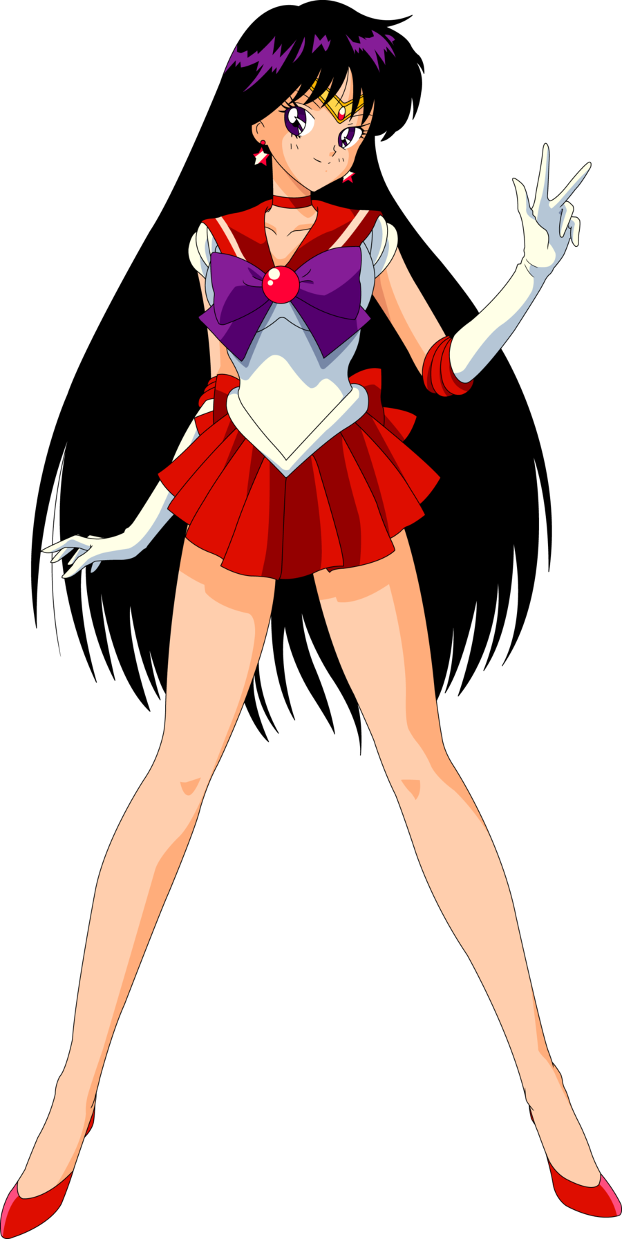 Sailor Mars - Sailor Mars Png (900x1792), Png Download