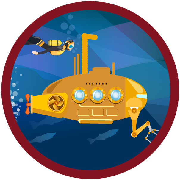 Archaeology - Sea (605x605), Png Download