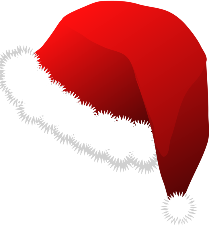 Clipart Png File Tag List, Clip Arts Svg File - Santa Claus Hat (637x900), Png Download