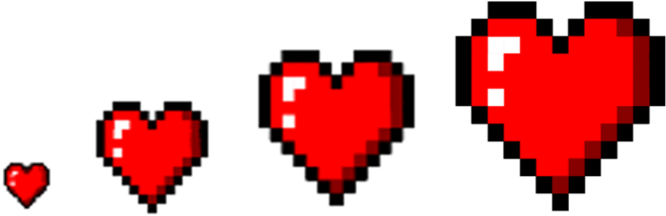 Preview - Kikkerland Heat Sensitive Pixel Heart Mug (1007x384), Png Download