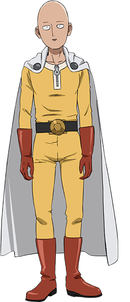 Resultado De Imagen De Saitama - Saitama One Punch Man (312x629), Png Download