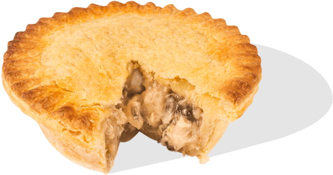 Chicken And Mushroom Pie - Chicken And Mushroom Pie Png (900x600), Png Download