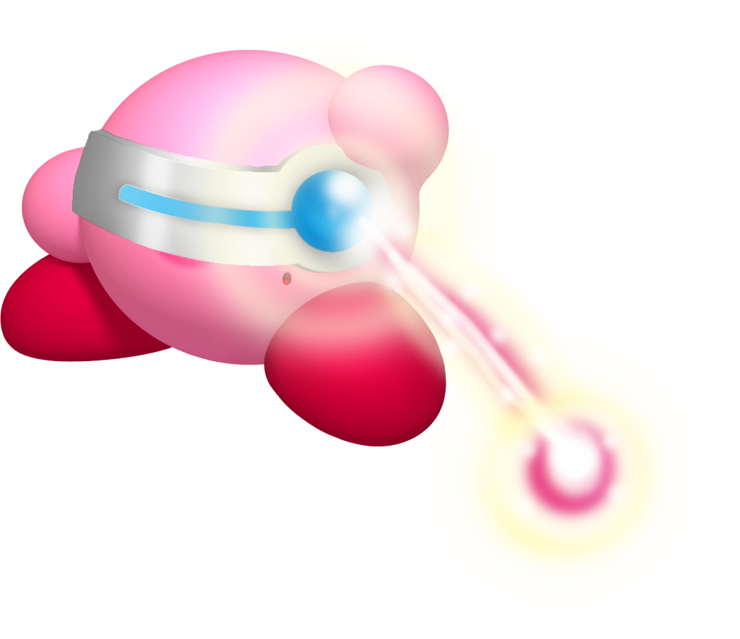Laser Kirby Kdl3d - Kirby (1048x906), Png Download