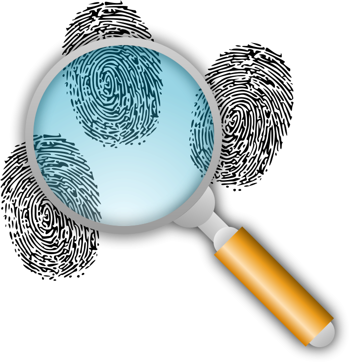 Search For Fingerprints Clipart - R. Holmes & Co. [book] (800x800), Png Download