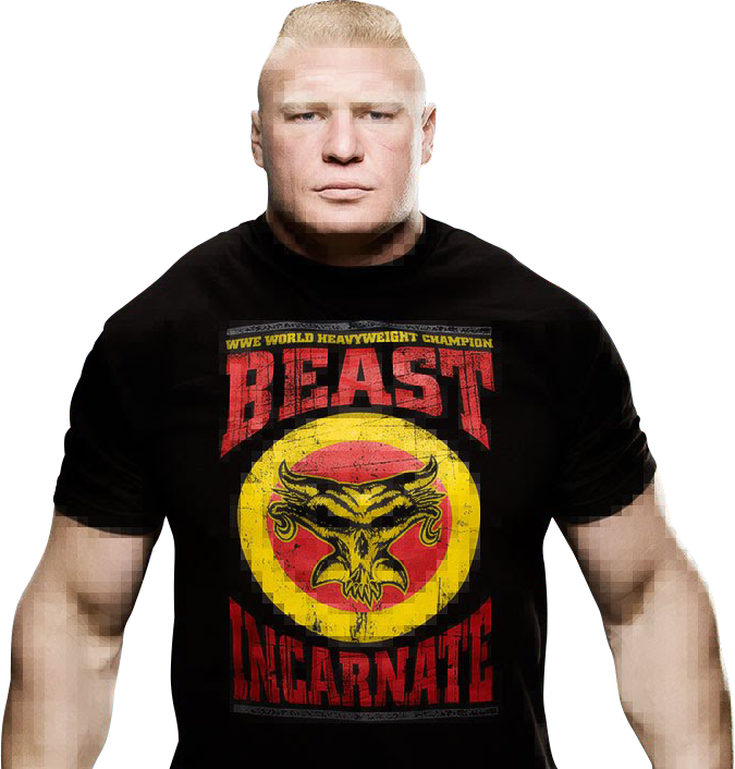 Wwe Clipart Brock Lesnar - Wwe Brock Lesnar Png (675x706), Png Download