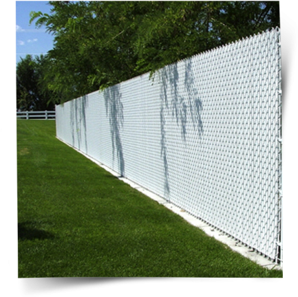 Chain Link - 6ft Chain Link Privacy Fence (450x450), Png Download