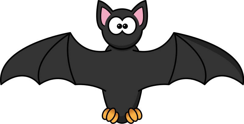 Studiofibonacci Cartoon Bat - Cartoon Picture Of Bat (800x406), Png Download